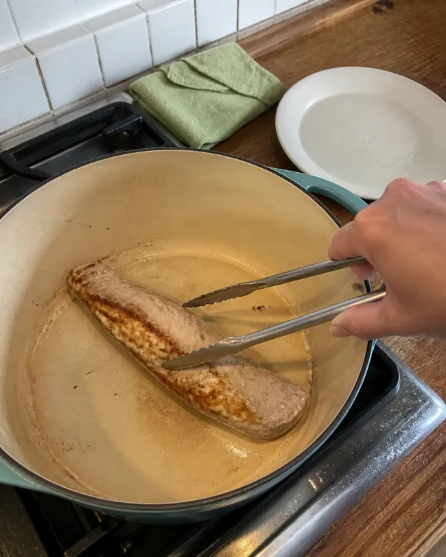 Sear the Meat