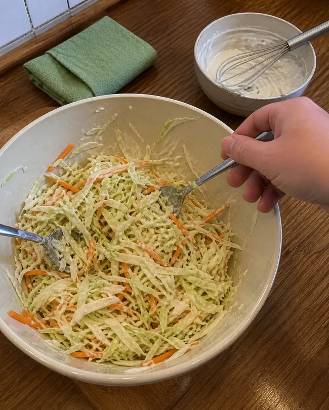Make the Coleslaw