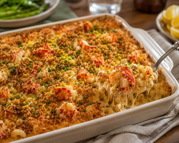 🦞 Protein-Rich Lobster Mac and Cheese