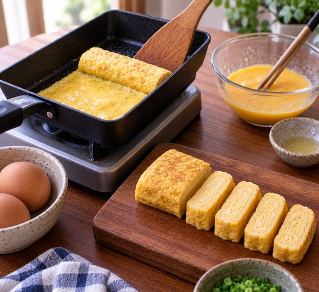 Make the Tamagoyaki