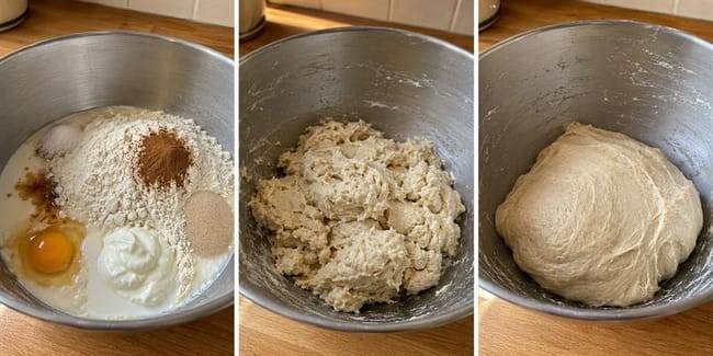 Mix and Develop the Yeasted Dough