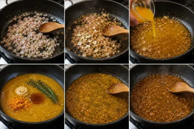 Prepare the Orange Reduction