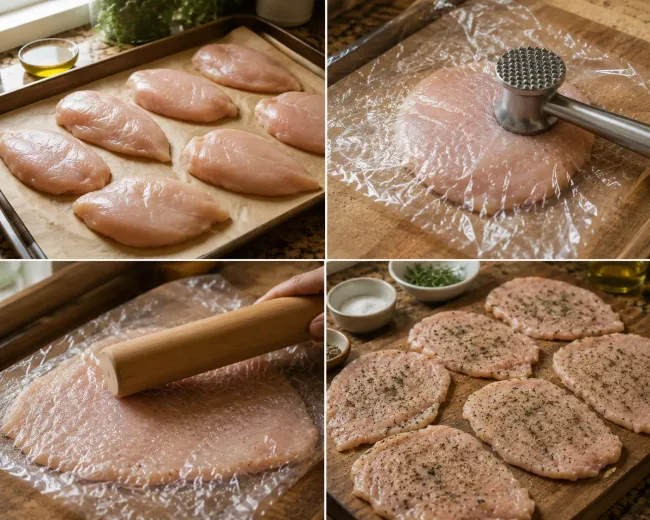 Prepare the Chicken