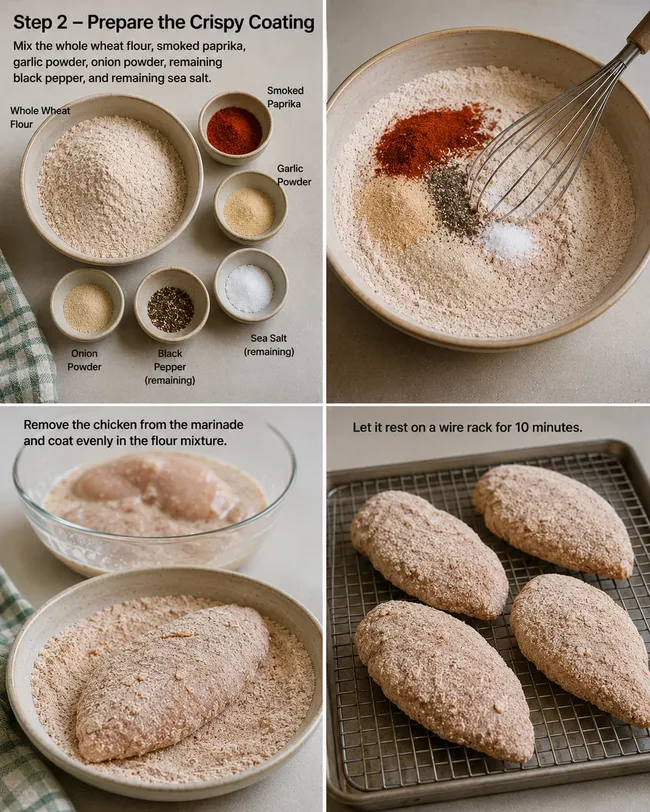 Prepare the Crispy Coating
