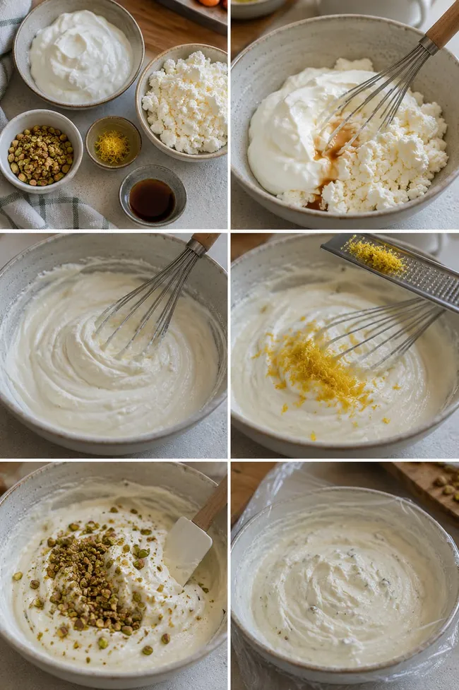 Prepare the Cheesecake Filling