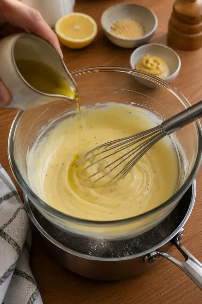 Prepare the Hollandaise