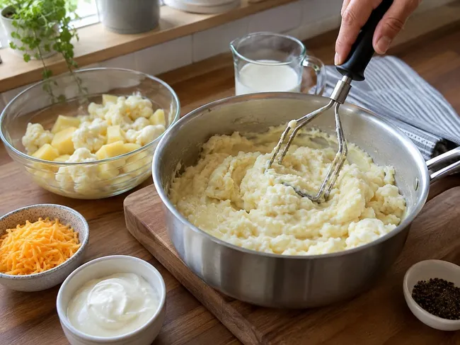 Prepare the Mashed Potato Topping