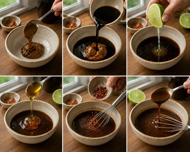 Prepare the Pad Thai Sauce