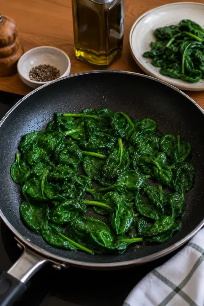 Prepare the Spinach
