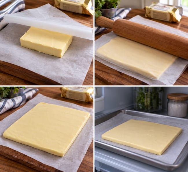 Prepare the Butter Block