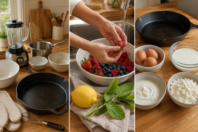 Prepare the Equipment and Ingredients