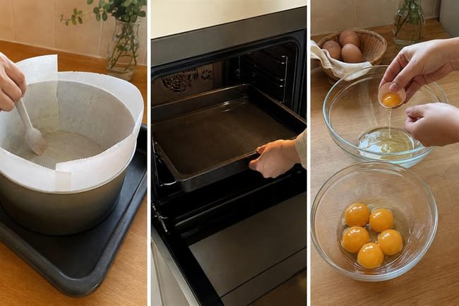 Prepare the Tall Pan, Oven, and Water Bath