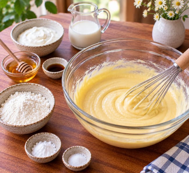 Prepare the Yolk Batter