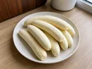 Ripe but firm bananas