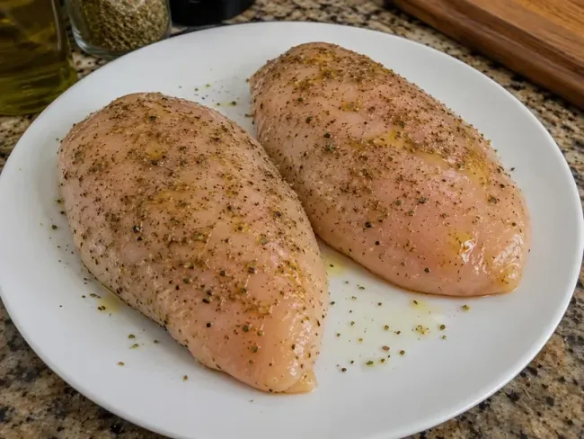 Season the Chicken