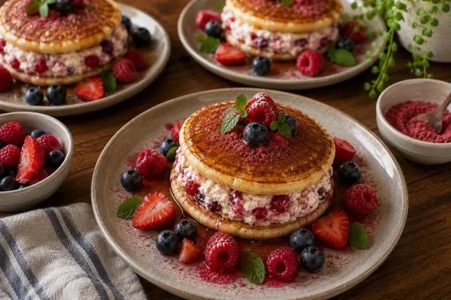Let the Filling Set, Then Serve Café-Style