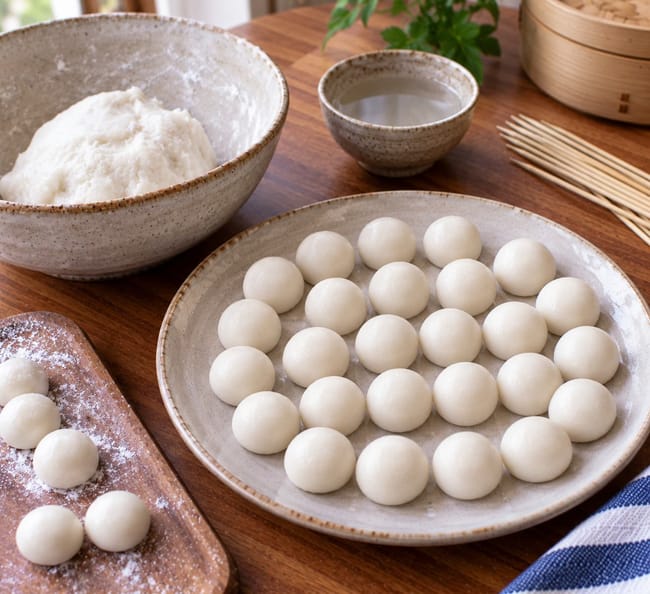 Shape the Dumplings