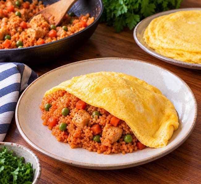 Shape the Omurice