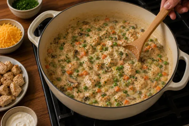 Prepare the Creamy Filling