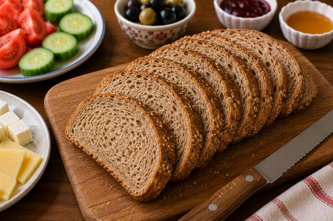 Slice the bread
