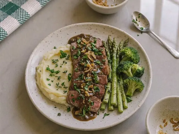 🥩 Protein & Fibre Steakhouse Loaded Plate