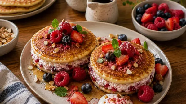 🥞 Family-Friendly Stuffed Pancakes