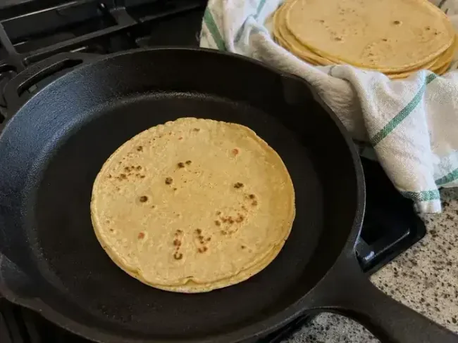 Warm the Corn Tortillas